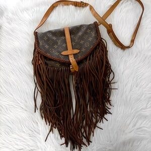 COPY - Fringe Louis Vuitton Vintage Boho Crossbody
